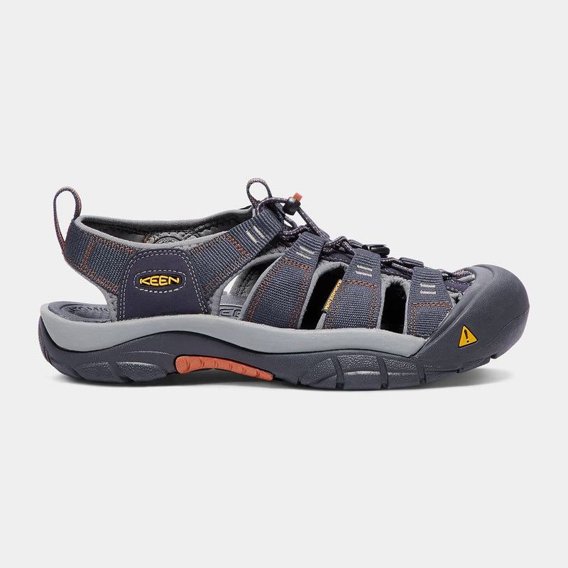 Keen Newport H2 Mens Hiking Sandals Navy NZ Sale (6241-YVZTM)